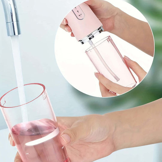 Professional Portable Oral Irrigator 4 Accessories and 3 Cleaning Modes 220ml