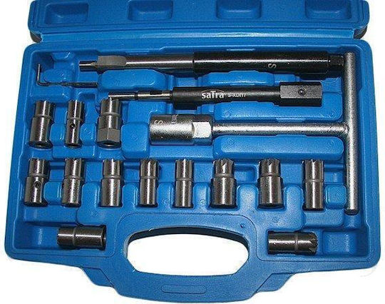 Satra Set Injector Socket Cutters 17 Pcs