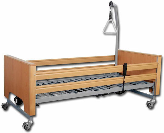 Tecfor Care Ecofit Elektrisch / Handbuch Polyeder Krankenhausbett mit Seitenleiste / Matratze / Räder / Bremsen
