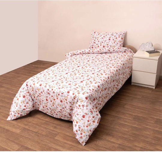 Viopros Set Cearceaf Pentru Bebeluş Cu Faţă De Pernă Primăvară 120x160cm Viopros Set Cearceaf Pentru Bebeluş Cu Faţă De Pernă Primăvară 120x160cm