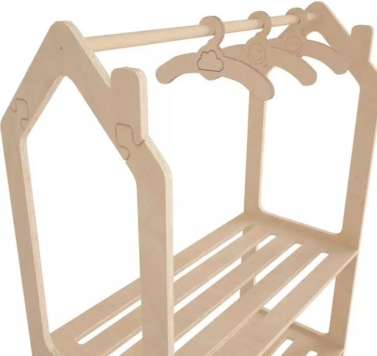 HomeMarkt Kinderzimmer Dekor Accessoires Kleiderbügel Sani 1Stück HM18225.03 Beige