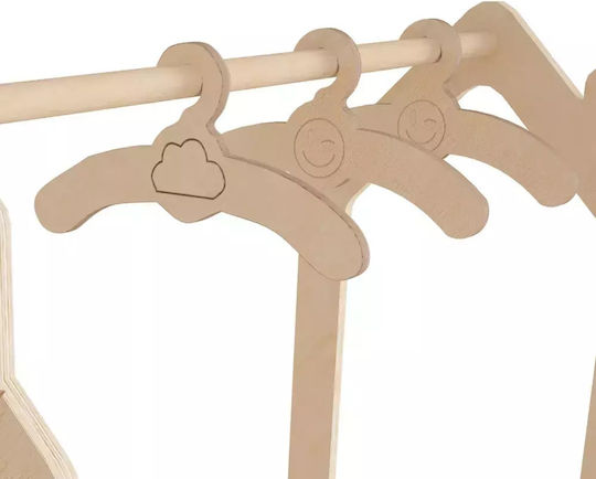 HomeMarkt Kinderzimmer Dekor Accessoires Kleiderbügel Sani 1Stück HM18225.03 Beige
