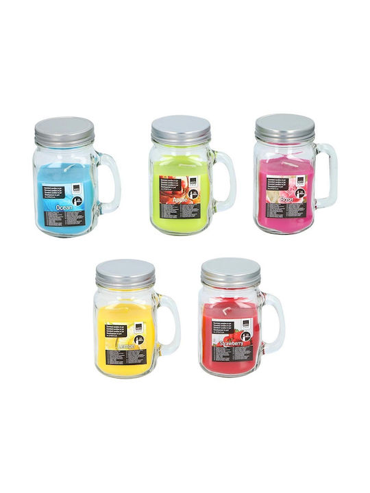 Arti Casa Scented Candle In A Jar Rose