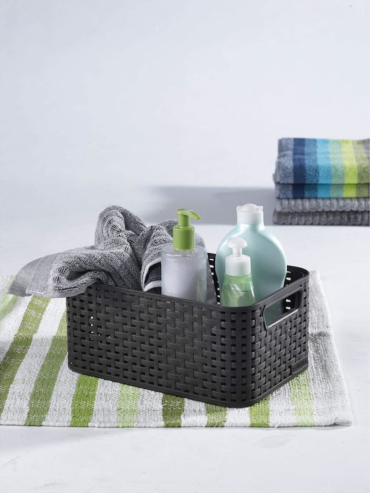 Curver Καλάθι Αποθήκευσης Rattan Γκρι 6lt