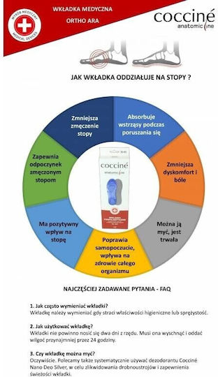 Coccine Ανατομικοί Πάτοι Παπουτσιών Εργασίας 103167/3640 2τμχ