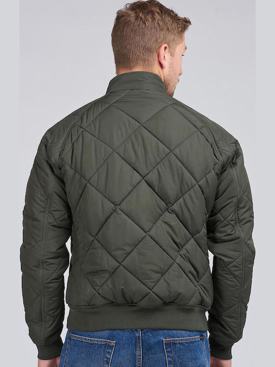 Барбур Мъжко Яке Puffer Зелен Forest