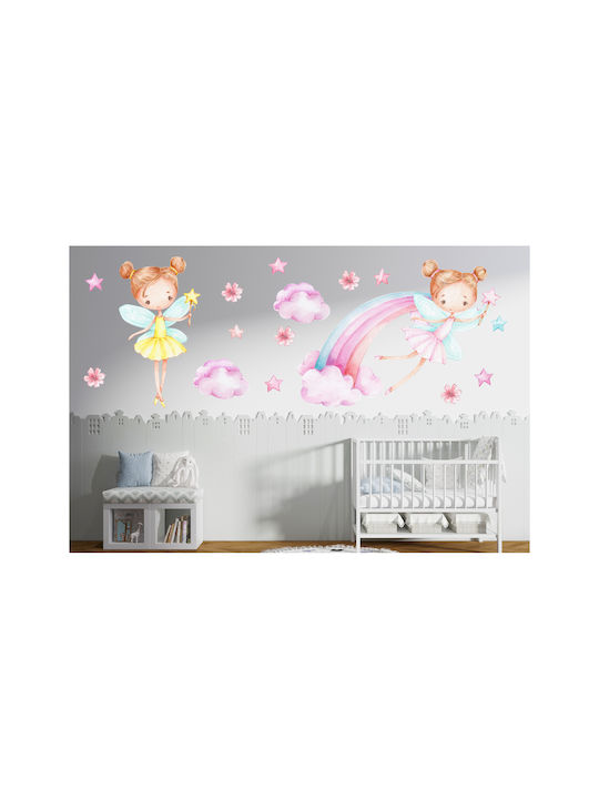 Kinder Feen Aufkleber Rosa 60x120 Kinderzimmer Dekoration Kinder Feen Aufkleber Rosa 60x120 Kinderzimmer Dekoration