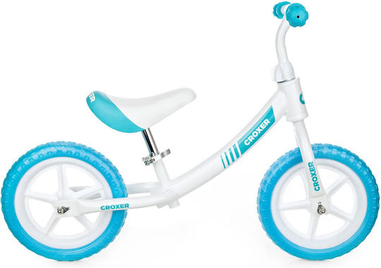 Croxer Bicicletă de Echilibru pentru Copii Alb