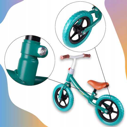 Bicicletă de Echilibru pentru Copii Verde