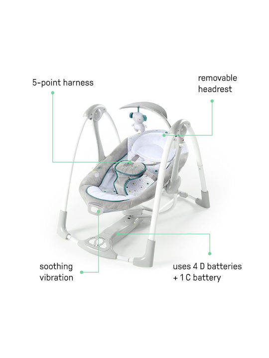 Ingenuity ConvertMe Swing 2 Ηλεκτρικό Relax Μωρού