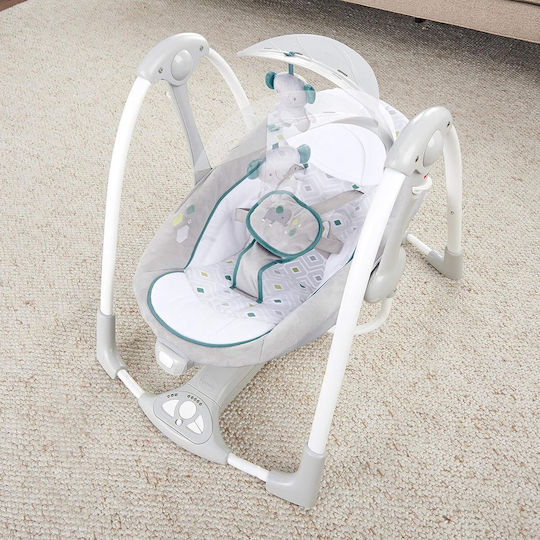 Ingenuity Elektrisch Baby Relax Schaukel ConvertMe Swing 2 Gray