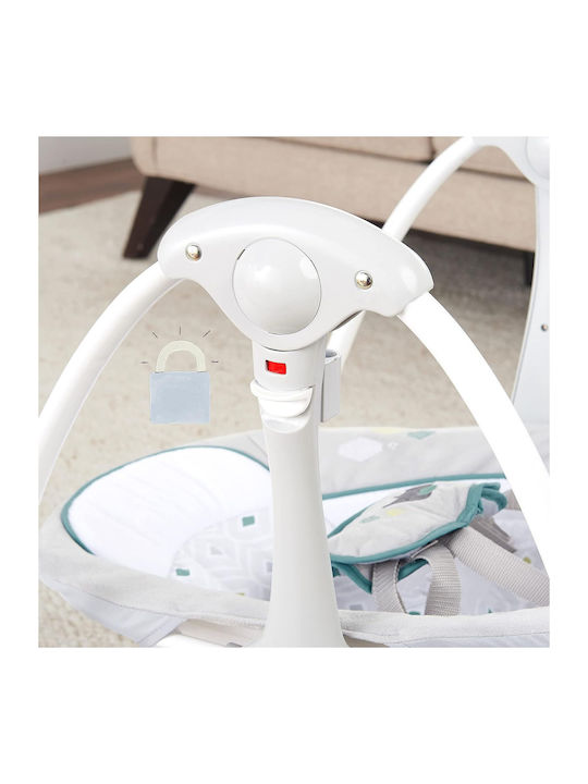 Ingenuity Електрически Релакс Бебе Люлка ConvertMe Swing 2 Сив