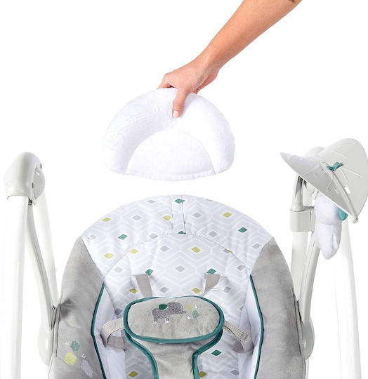 Ingenuity Elektrisch Baby Relax Schaukel ConvertMe Swing 2 Gray