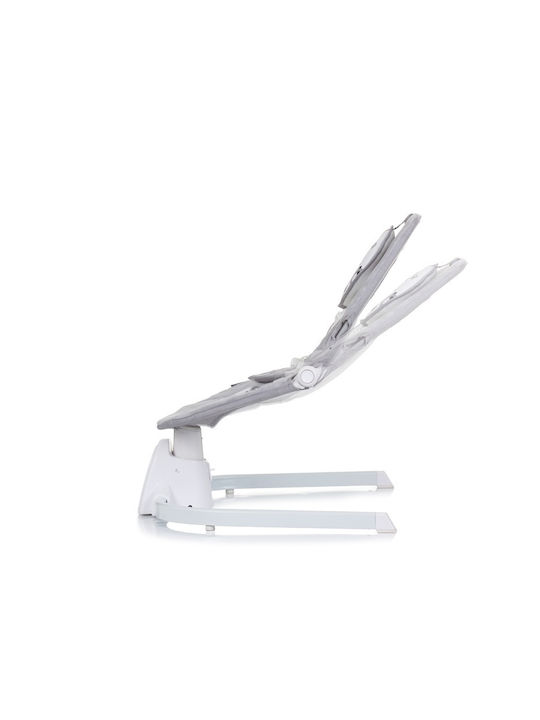 Chipolino Electric Relax pentru Bebeluși Leagăn Oasis cu Muzică Gri pentru Copil până la 9kg