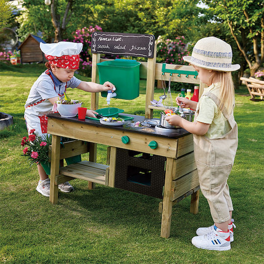 Hape Outdoor Kitchen για 3+ Ετών 14τμχ
