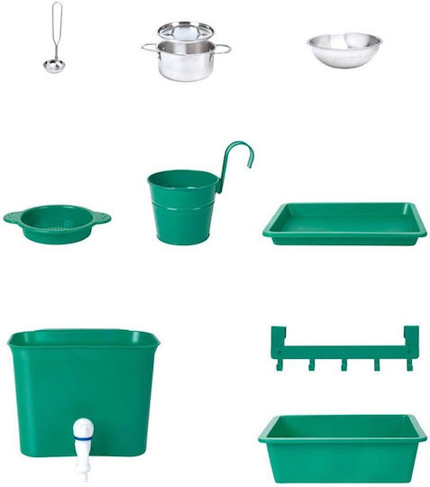 Hape Outdoor Kitchen για 3+ Ετών 14τμχ