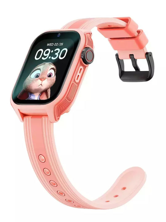 Nubi Παιδικό Smartwatch 4G με GPS & Κάμερα Ροζ