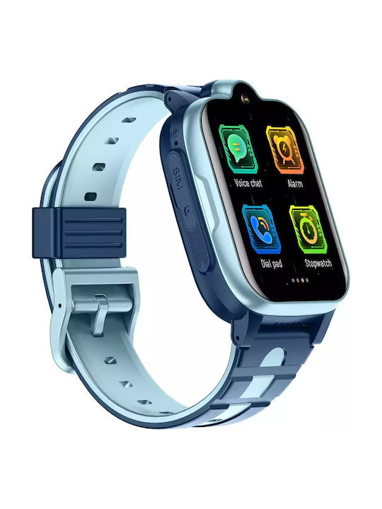 Nubi Kids' Smartwatch 4G with GPS & Camera Blue