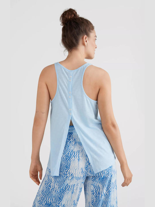 O'neill Women's Sleeveless Blouse Light Blue 1850009-15017W