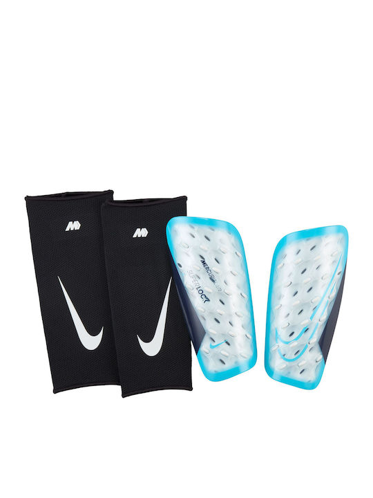 Nike Mercurial Fly Lite Super Lock DN3609-420 Protecții tibie fotbal Adulți Argintiu
