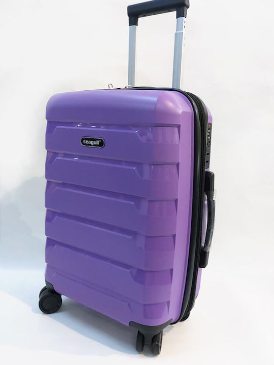 Diplomat Set Colecția Seagull Valize De Călătorie Tough Violet Cu 4 Roți Set 2 Bucăți