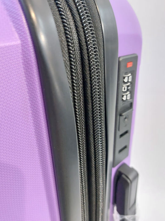 Diplomat Set Colecția Seagull Valize De Călătorie Tough Violet Cu 4 Roți Set 2 Bucăți
