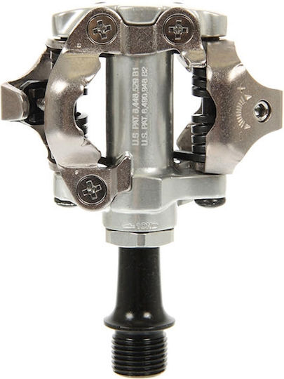Shimano PD-M540 Πετάλια Ποδηλάτου Κουμπωτά Ασημί