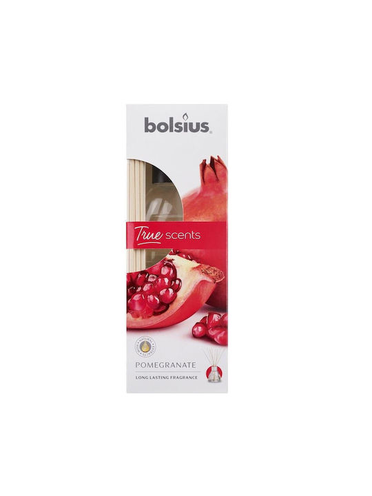 Bolsius Pomegranate Scented Diffuser Sticks 45ml Pomegranate Fragrance
