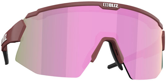 Bliz Cycling Glasses Breeze with Brown Frame & Multicolour Lenses