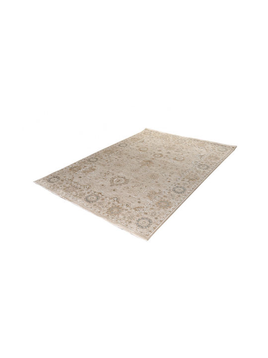 Tzikas Carpets Pera 68963-630 Χαλί Ορθογώνιο με Κρόσια Μπλε 133x190cm