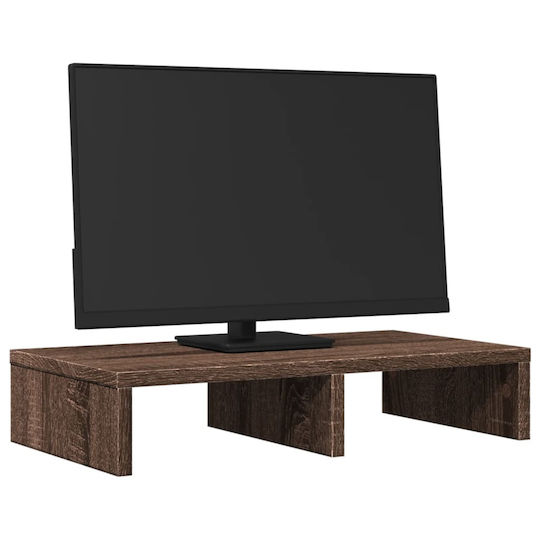 vidaXL Desktop Stand Monitor Brown (854649)