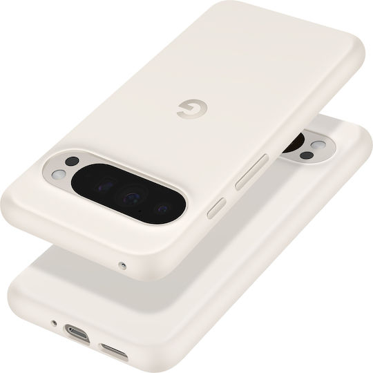 Google Genuine Google Pixel 9 Pro Xl Matte Soft Touch Camera Cover Protected White