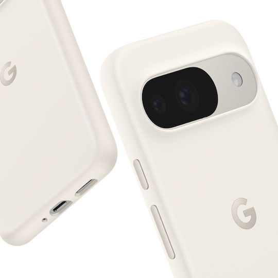 Google Google Pixel 9 9 Pro Matte Soft Touch Camera Cover White