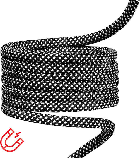 Swissten Cable Usb-c To Lightning 27w Automatic Winding Length 1m Black