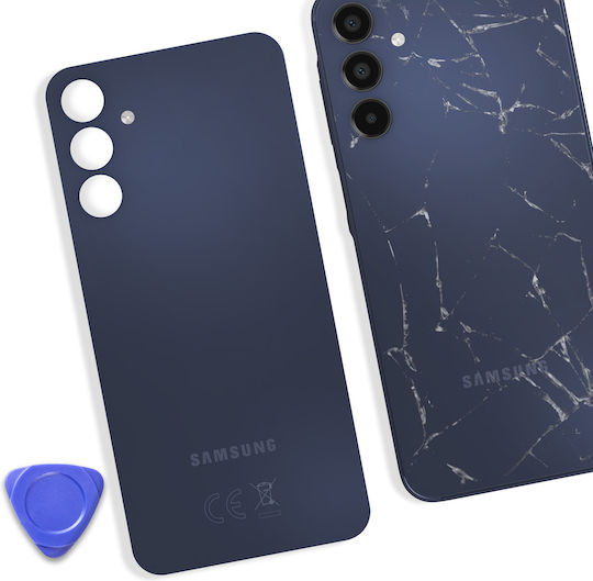Clappio Replacement Rear Glass Samsung Galaxy A15 5g Dark Blue