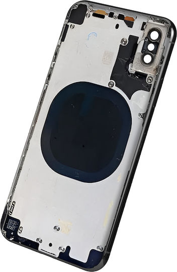 Clappio Frame + Battery Cover Iphone X Rear Window Black Black