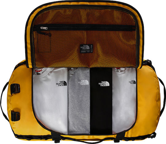The North Face Base Camp Sack Voyage Back 132lt Yellow Fabric L80xW48.26xH48.26cm