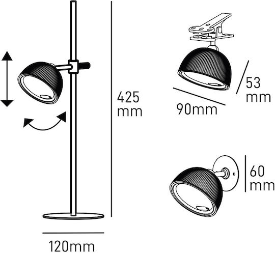 Bot Lighting Φωτιστικό Θερμό Λευκό
