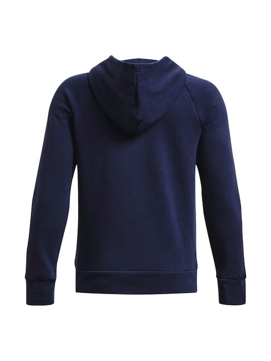 Under Armour Fleece - Polar Hanorac pentru copii cu glugă Blue Rival