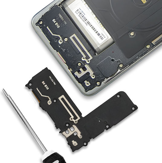 Difuzoare externe Clappio compatibile cu Galaxy S10 Piesă de schimb Negru