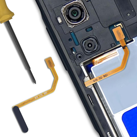 Relife Digital Fingerprint Reader for Samsung Galaxy A15 Black