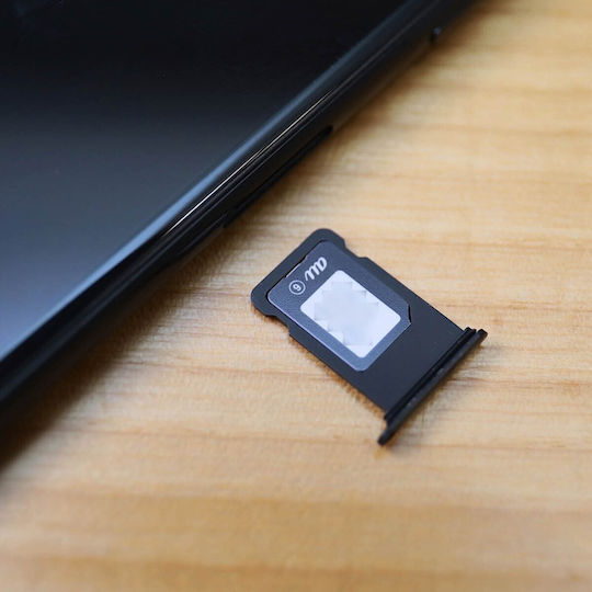 Tavă înlocuire cartelă Nano-SIM Apple iPhone 8 – Negru