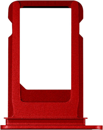Replacement Sim Card Tray Iphone 7 Red