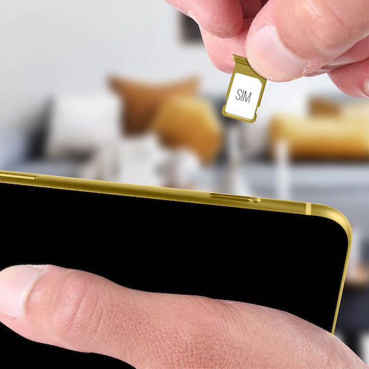 Nano-sim Card Tray Replacement Part Apple Iphone 11 – Gold
