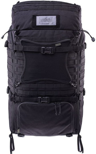 Magnum Militärischer Rucksack Rucksack aus Cordura Schwarz 70Es