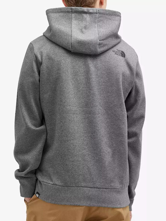 The North Face Ανδρικό Φούτερ με Κουκούλα Grey Heather