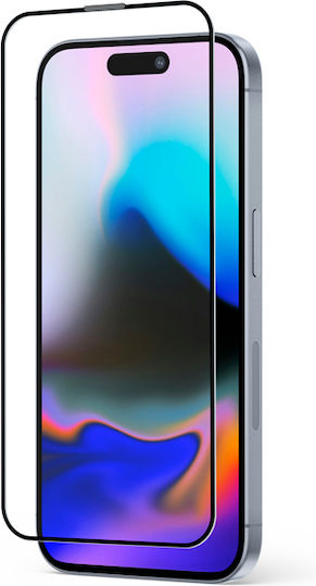 Crong 3D Full Glue Antibacterial Tempered Glass (iPhone 17 Pro Max / iPhone 16 Pro Max)
