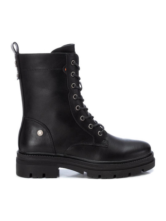 Women's Ankle Boots with Medium Heel Black
