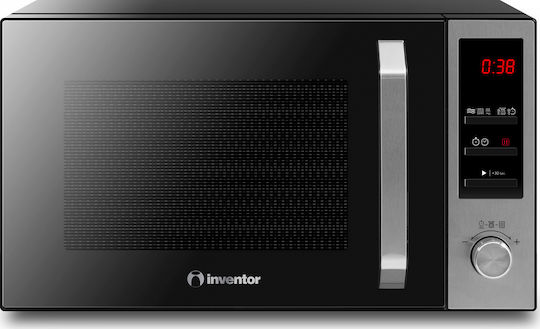 Inventor Microwave Oven with Grill 23lt Black