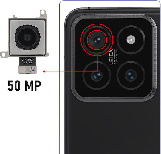 Modul Cameră Relife 14 50mp Senzor Principal Negru